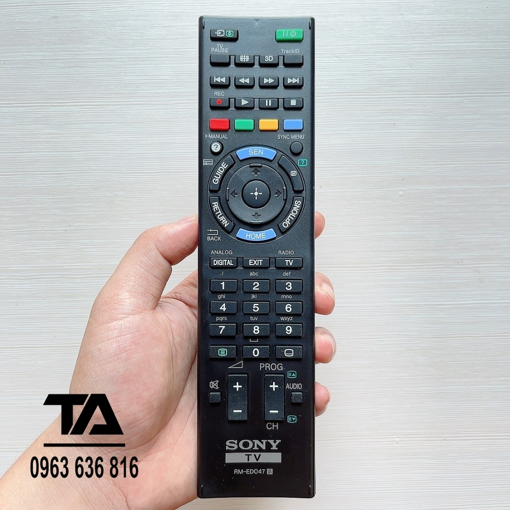 Remote tivi sony┃Điều khiển Tivi Sony RM ED047