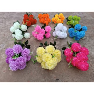 Cành hoa cúc xù 9 bông