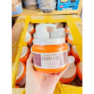 Kem bóc tẩy đen body x10 siêu trắng