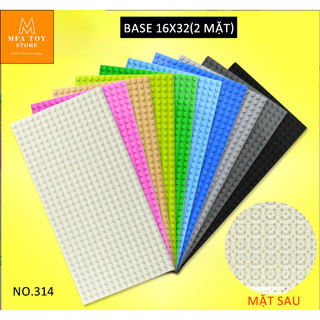  Đồ chơi lắp ráp swat army mô hình đồ chơi - Tấm nền 16x32  2 mặt  No.314 
