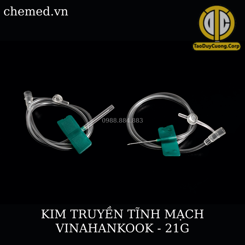 Kim bướm lấy máu, kim truyền tĩnh mạch vinahankook hộp 50 cái