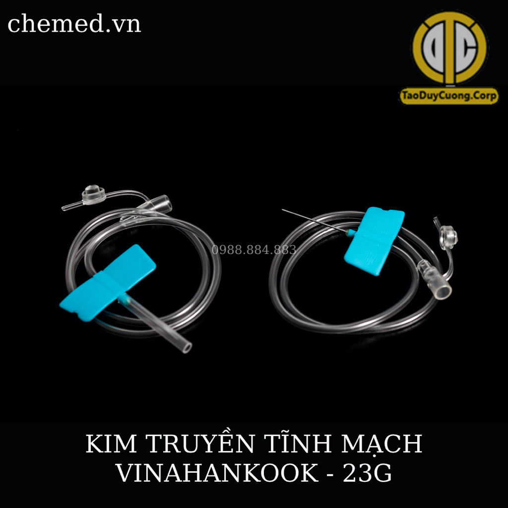 Kim bướm lấy máu, kim truyền tĩnh mạch vinahankook hộp 50 cái