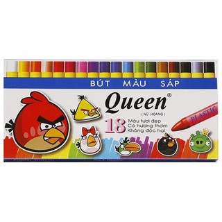 Sáp 18 màu Queen PC-018