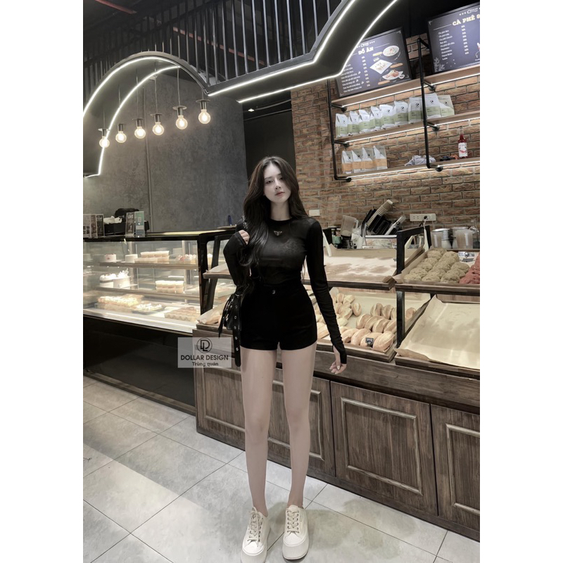 Quần Sooc Ôm Sát Body Basic L1