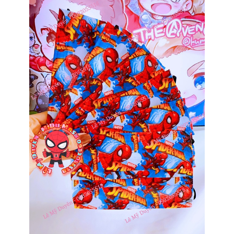 Hàng Sẵn - Túi 10 Cái Khẩu Trang Y Tế Cho Bé Size 4-8 Tuổi