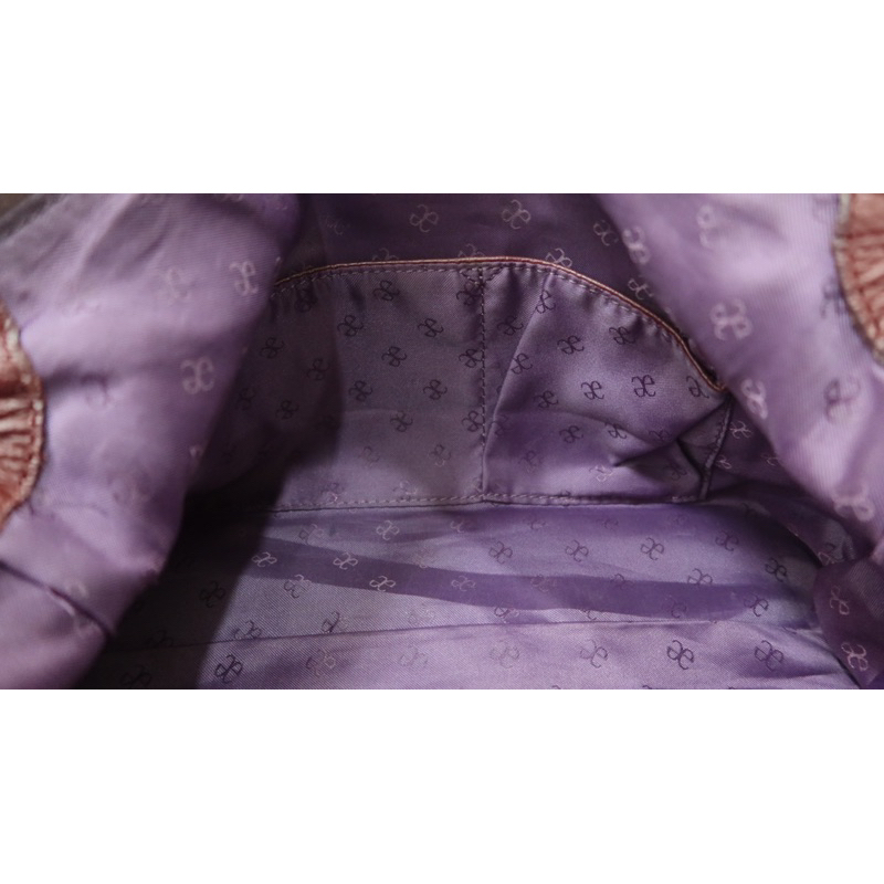 Túi đeo vai vintage hiệu Elégance Pháp da thật dày đẹp - secondhand