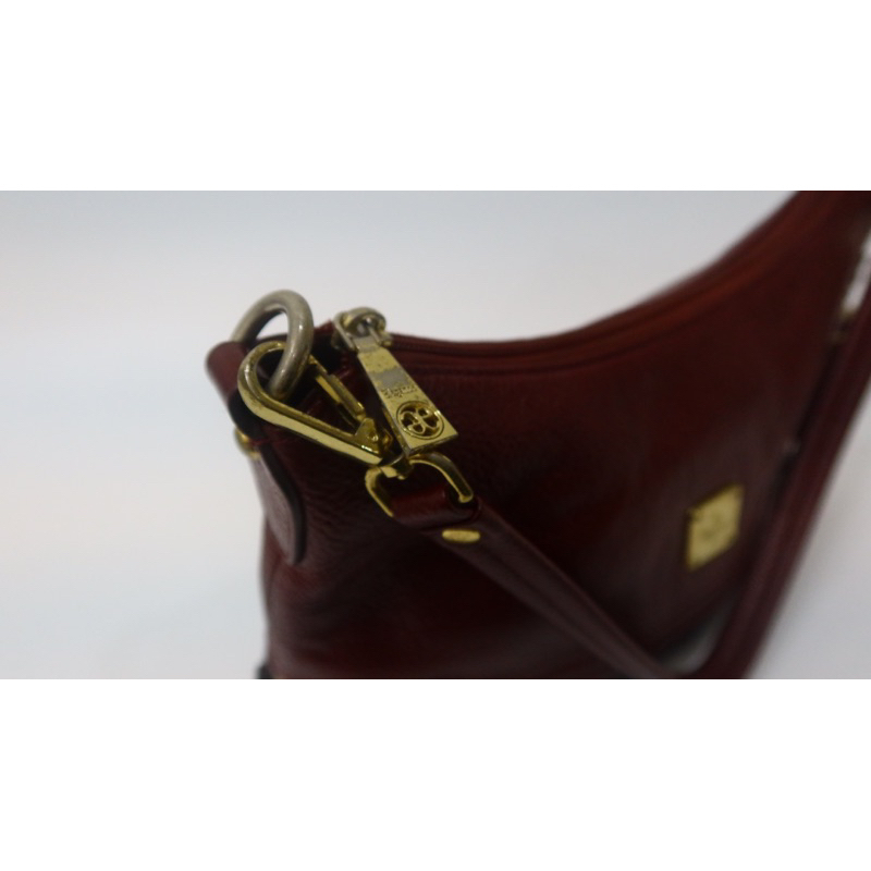 Túi đeo vai vintage hiệu Elégance Pháp da thật dày đẹp - secondhand