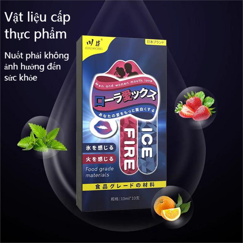 Nước súc miệng Ice Fire, Tăng hứng thú, Hơi thở thơm mát, nước súc miệng tình yêu