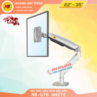 Giá Treo Màn Hình NB F100A / NB G70 Tương Thích Màn 22 - 35 Inch / Tay Arm Treo Đỡ Màn Hình  - Lắp Đặt Gắn Bàn