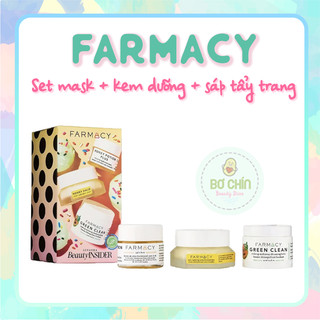 Set 3 món dưỡng da mini Farmacy Sephora