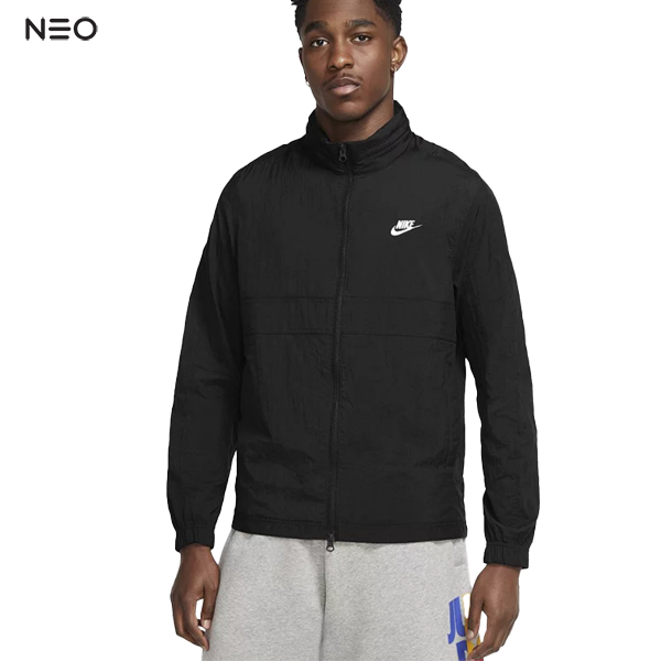 Áo khoác thể thao Nike Hooded Track Wind Jacket - Đen JM035001