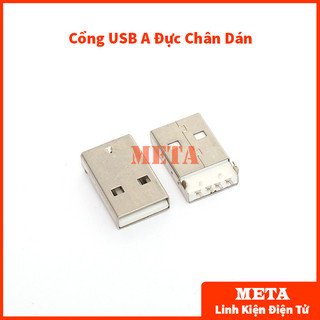 [Túi 5 Cái] Cổng USB A/B/Micro/Mini Đầu Đực/Cái Chân Cắm/Dán (Đầu USB, USB A, USB B, USB Micro, USB Mini)