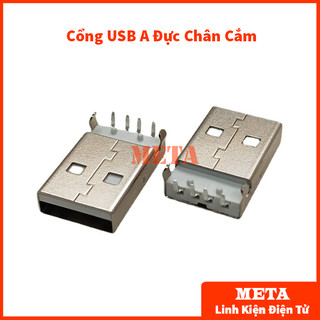 [Túi 5 Cái] Cổng USB A/B/Micro/Mini Đầu Đực/Cái Chân Cắm/Dán (Đầu USB, USB A, USB B, USB Micro, USB Mini)