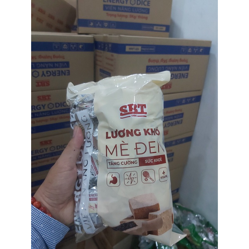Lương khô mini Energy Dice SBT gói 500g, lương khô ngũ cốc