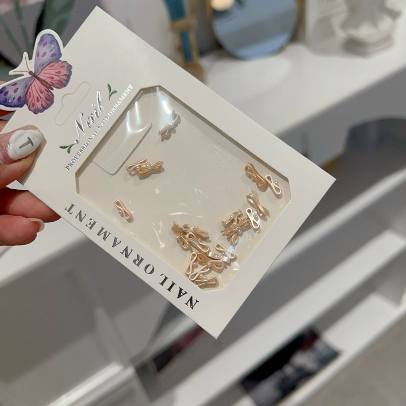 Charm nơ đính móng mẫu mới