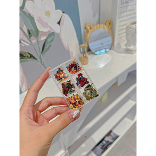 Giấy nhún đỏ tone Đài mix làm vân đá
