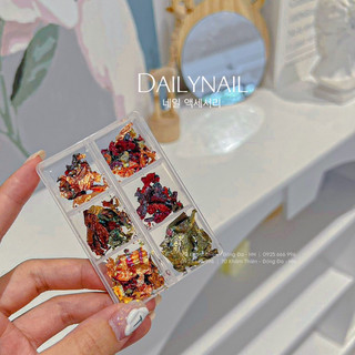 Giấy nhún đỏ tone Đài mix làm vân đá