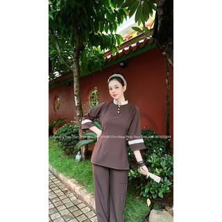 Bộ lam đi chùa cao cấp