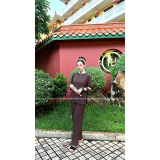 Bộ Lam Đi Chùa Cao Cấp ( mẫu mới )