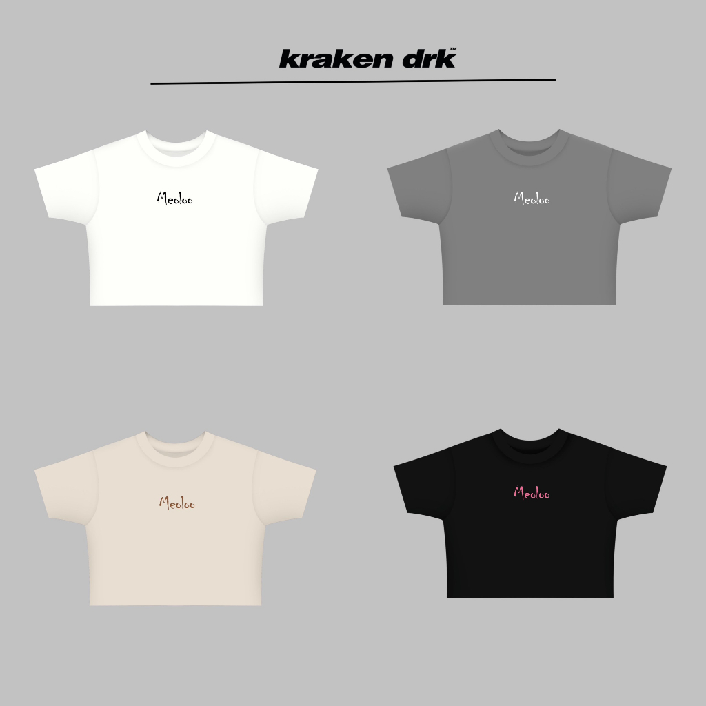 Áo croptop thun gân Meoloo | Freeship