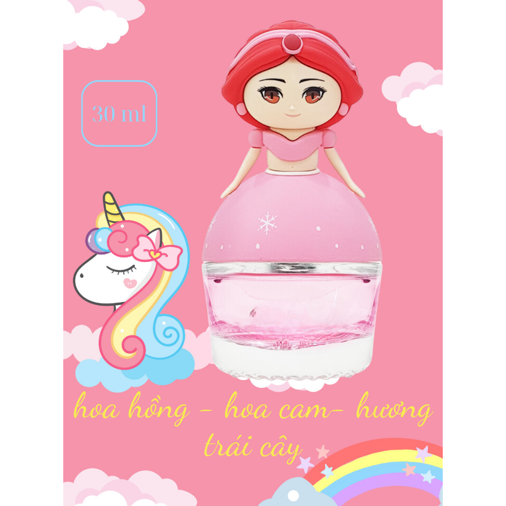 Nước hoa Cho Bé Gái Ori Hồng Nhẹ nhàng Ngọt ngào - 30ml