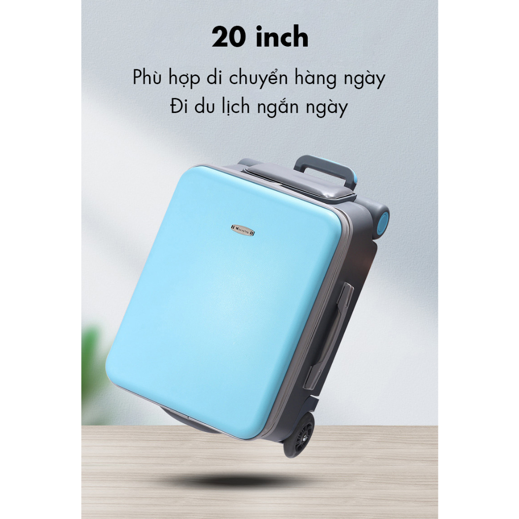 Vali kéo du lịch cho bé kiêm xe đẩy em bé, Xe đẩy trẻ em kết hợp valy kéo, Valy du lịch chịu tải lên tới 60kg