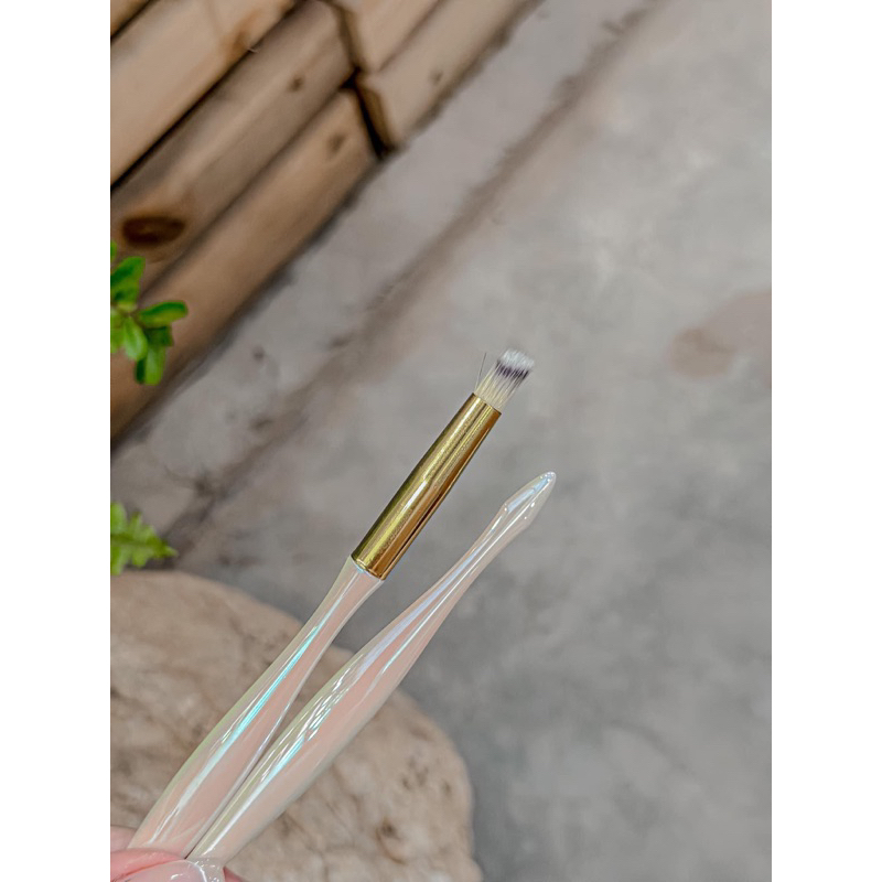 Cọ ombre chổi dẹt cán hologram vẽ móng