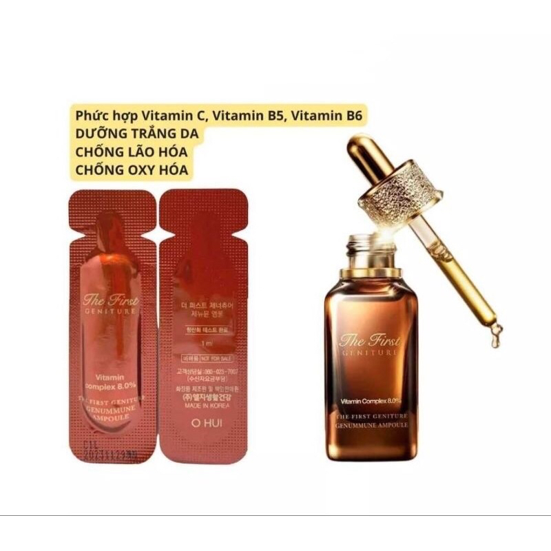 5 tuýp Vitamin C Ohui trắng da chống lão  hoá Ohui the first