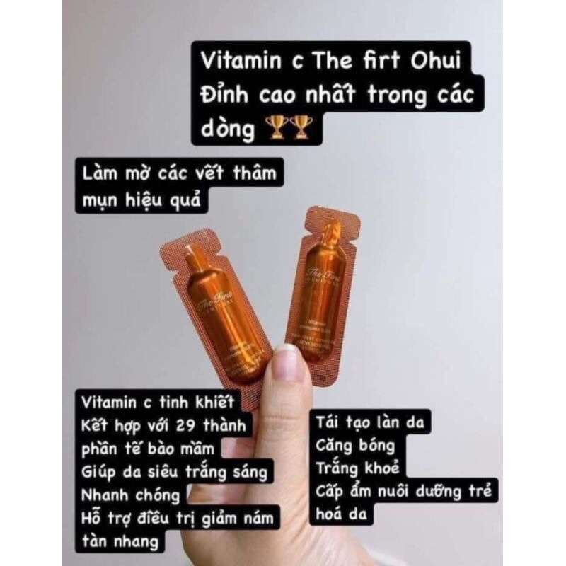5 tuýp Vitamin C Ohui trắng da chống lão  hoá Ohui the first