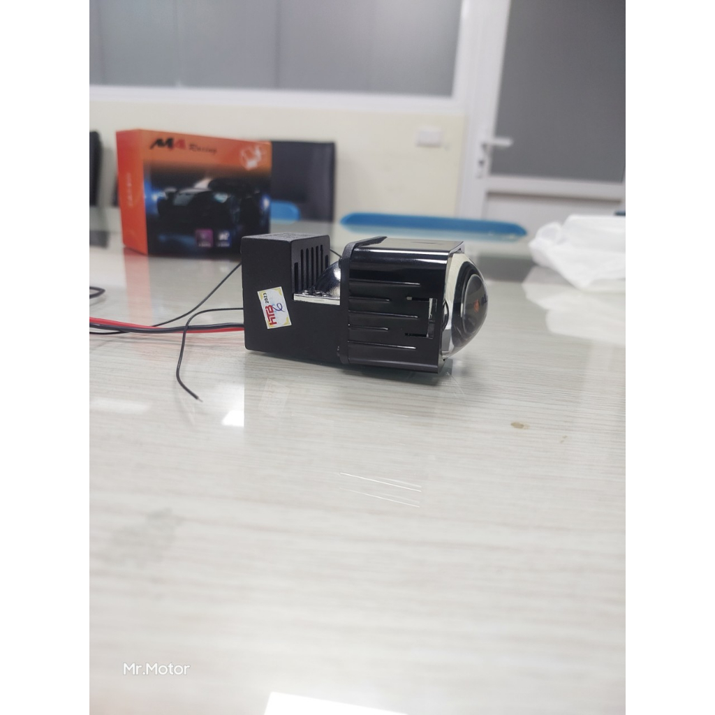 Đèn bi led mini MA racing Bi 1.5 45W cắt sáng chống chói lắp Ô tô xe máy