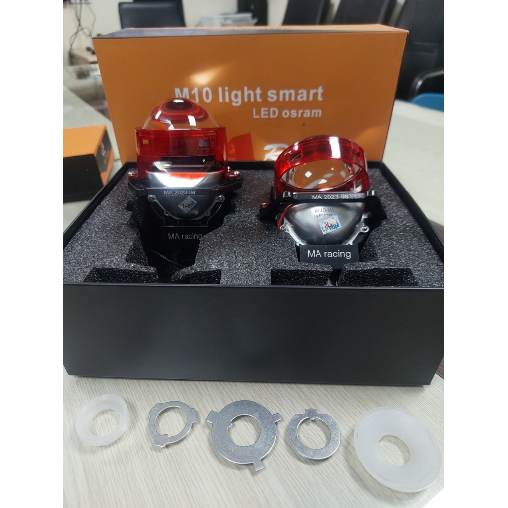 Đèn Bi LED M10 Light V4 - Sáng Nhất Phân Khúc MA Racing