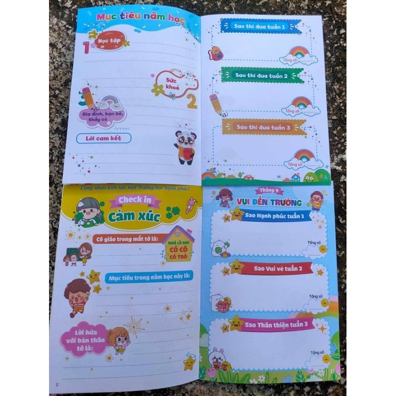 NHẬT KÝ THI ĐUA, NHẬT KÝ SAO CHĂM NGOAN