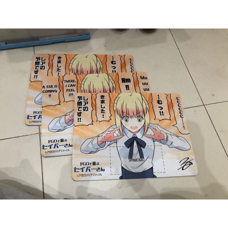 Lót chuột mousepad fate grand order  - pad roll SSR
