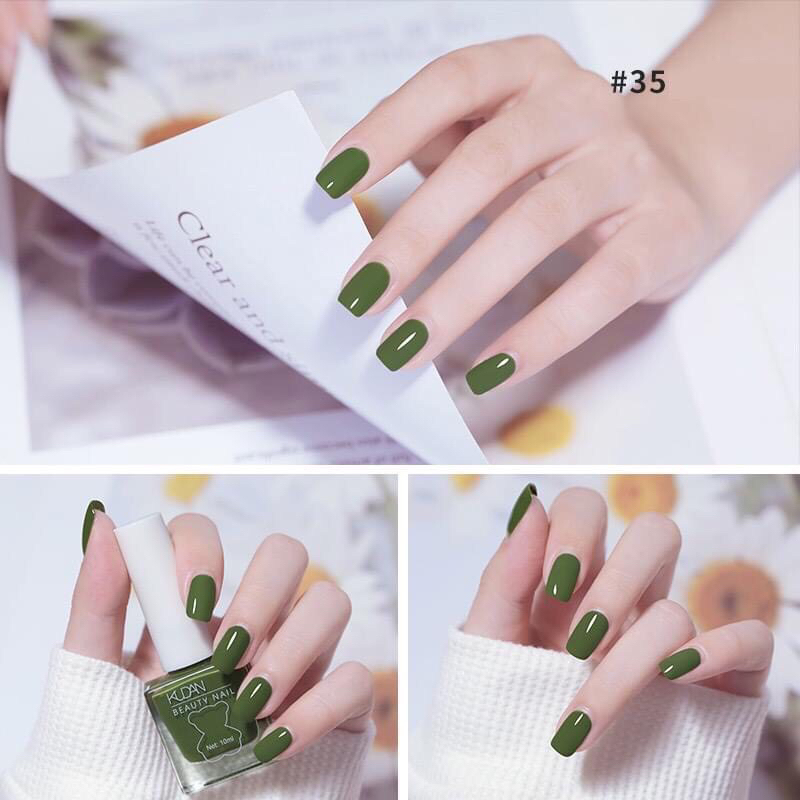 SƠN MÓNG TAY KUDAN BEAUTY NAIL 10ML - MÀU SƠN GEL LẠNH TỰ KHÔ