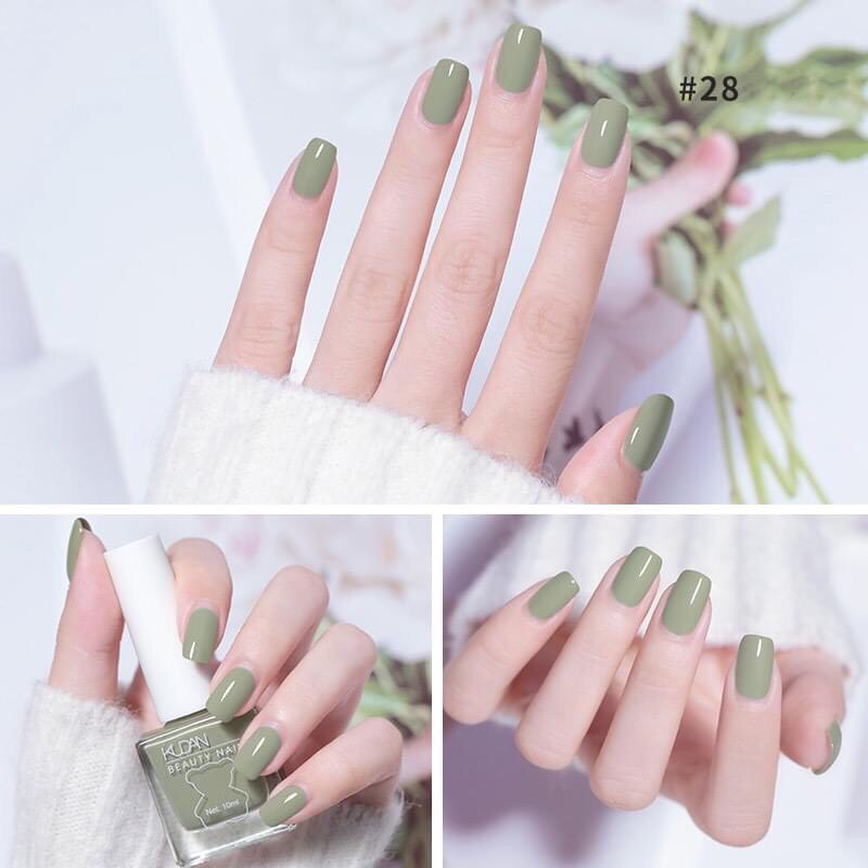 SƠN MÓNG TAY KUDAN BEAUTY NAIL 10ML - MÀU SƠN GEL LẠNH TỰ KHÔ