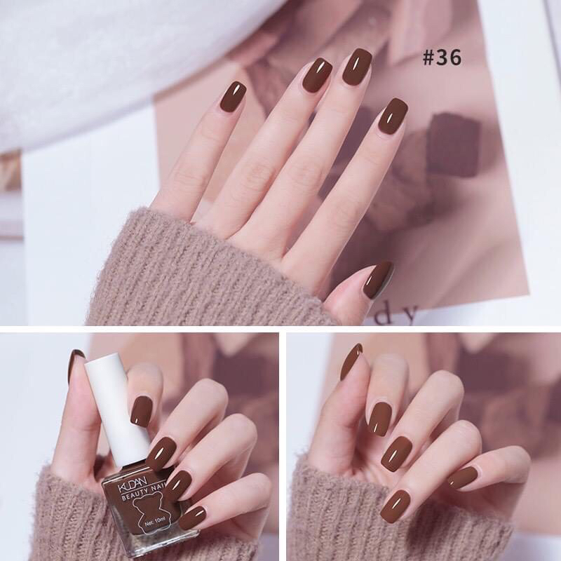 SƠN MÓNG TAY KUDAN BEAUTY NAIL 10ML - MÀU SƠN GEL LẠNH TỰ KHÔ