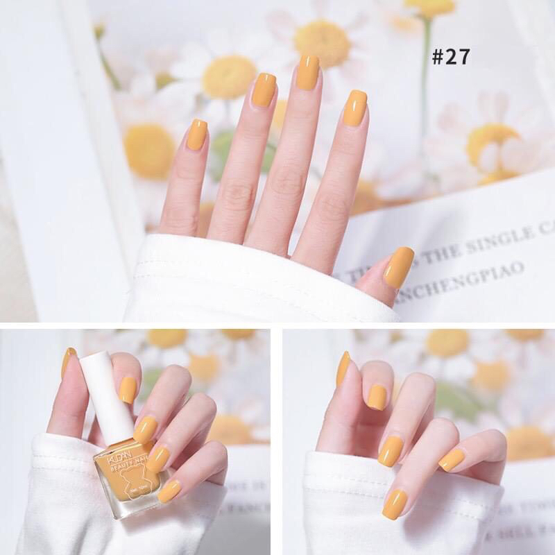 SƠN MÓNG TAY KUDAN BEAUTY NAIL 10ML - MÀU SƠN GEL LẠNH TỰ KHÔ