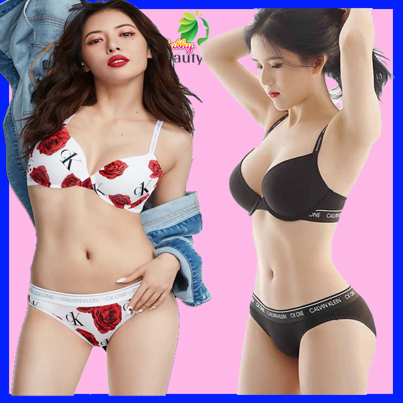 SET BỘ ĐỒ LÓT THỂ THAO NỮ CK ONE HYUNA BIKINI ĐI BIỂN
