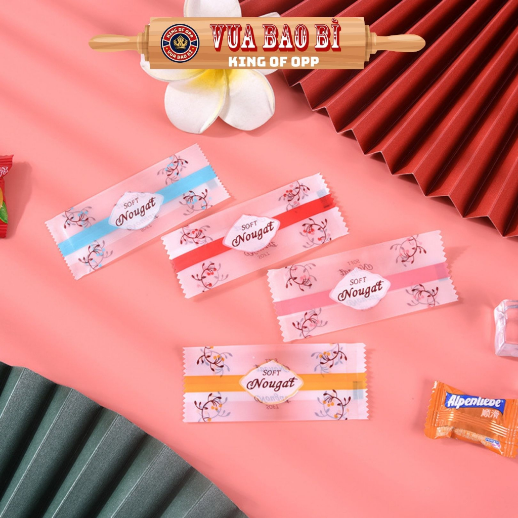 Túi Đựng Bánh Kẹo Soft Nougat, Hàn Nhiệt, 200 Túi/Sp, Bbk11 - Vua Bao Bì