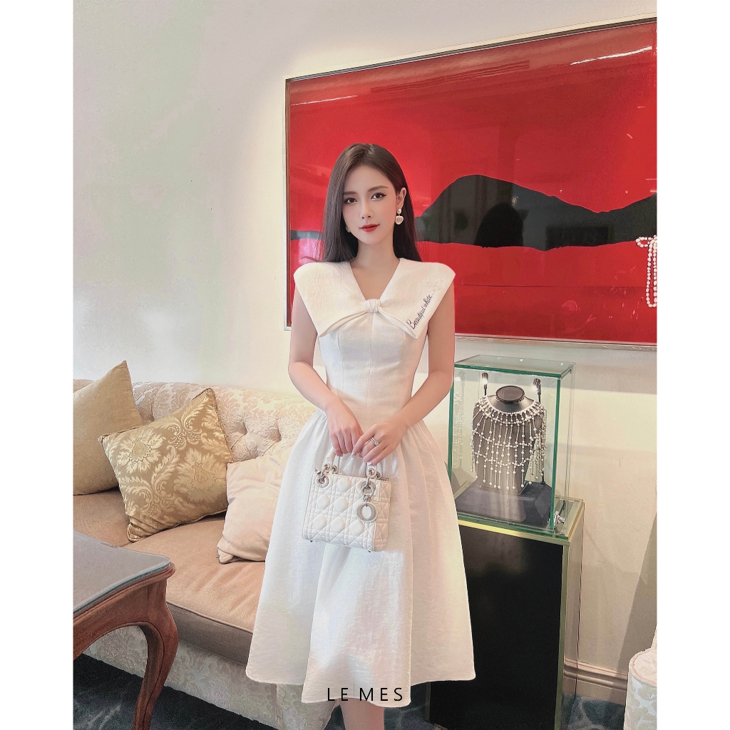 LEMES - Váy trắng thiết kế EM DRESS