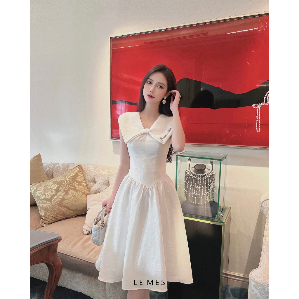 LEMES - Váy trắng thiết kế EM DRESS