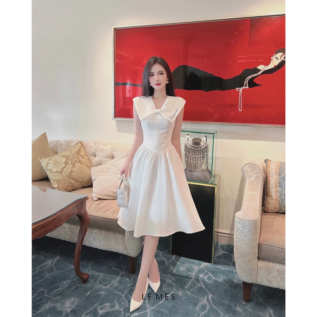 LEMES - Váy trắng thiết kế EM DRESS