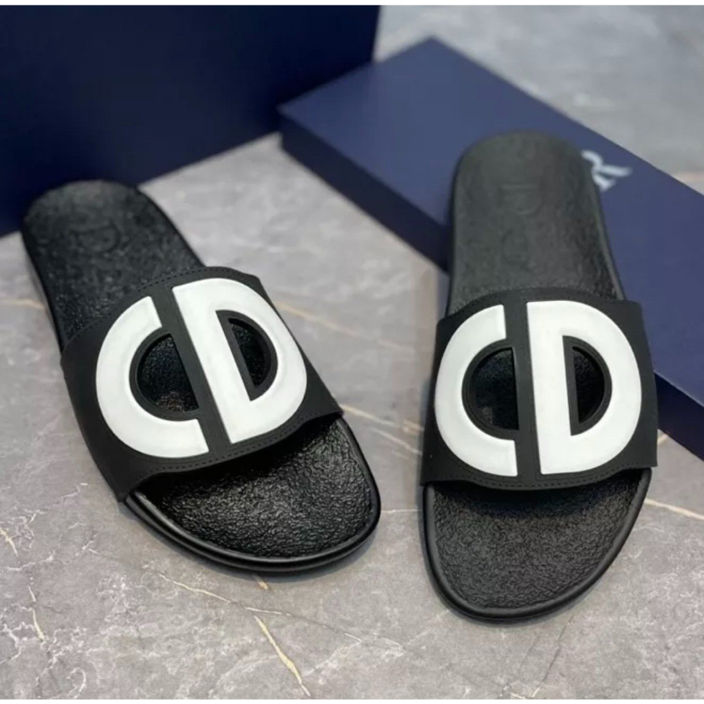 Dép Nam unisex dlor cực hót của năm họa tiết CD dập nôi - tuandiep68