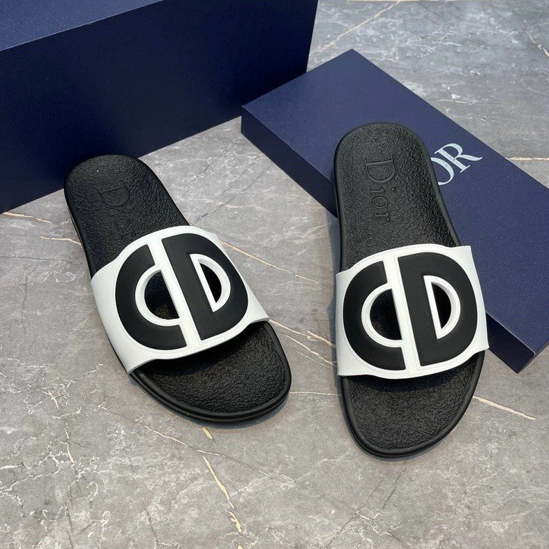 Dép Nam unisex dlor cực hót của năm họa tiết CD dập nôi - tuandiep68