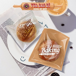 Túi đựng bánh nướng giấy kraft chống thấm dầu, hàn nhiệt, tăng thẩm mỹ, vệ sinh an toàn cho thực phẩm - VUA BAO BI