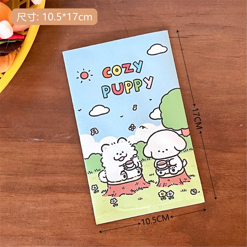 TÚI GÓI HÀNG TÚI GIẤY GÓI HÀNG PHONG CÁCH HÀN QUỐC 10.5CM X 17CM