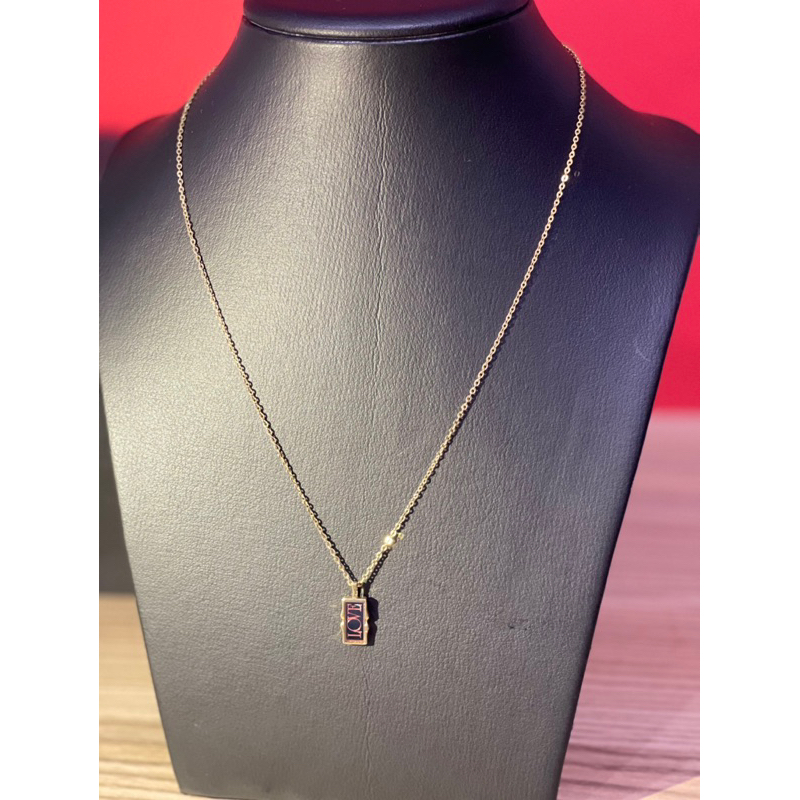 🍀🍂🍁Dây chuyền si nhật mặt nhỏ xinh chữ LOVE🪸🌹🐚🌷🍄