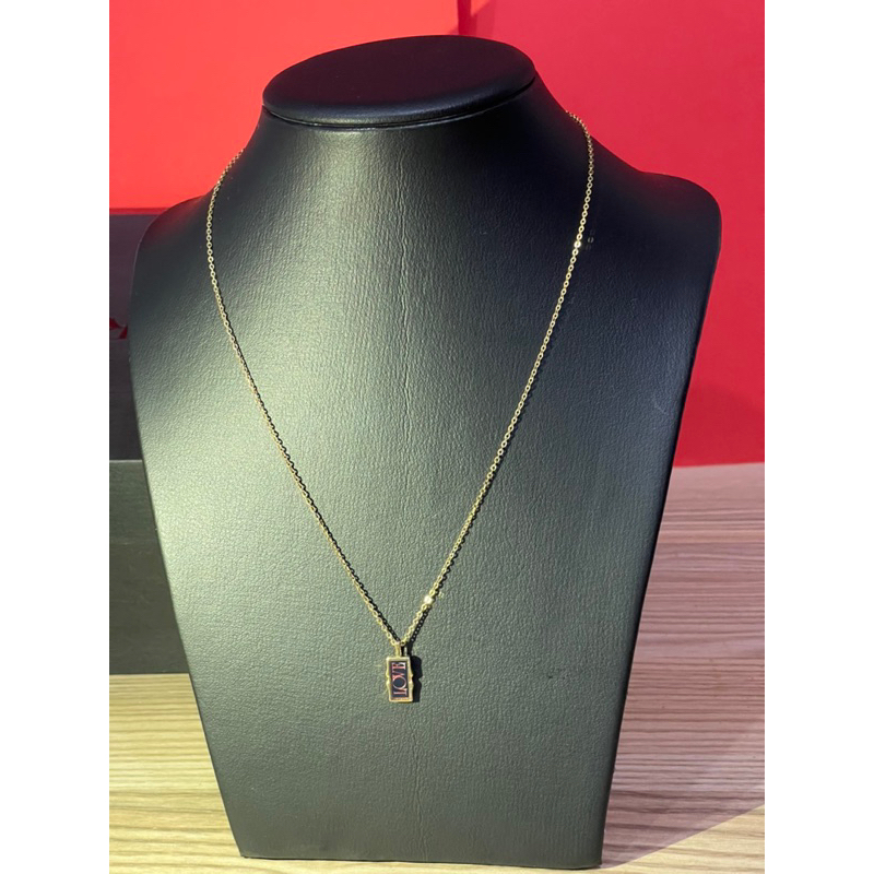 🍀🍂🍁Dây chuyền si nhật mặt nhỏ xinh chữ LOVE🪸🌹🐚🌷🍄