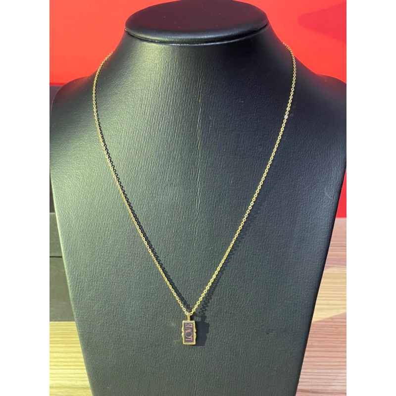 🍀🍂🍁Dây chuyền si nhật mặt nhỏ xinh chữ LOVE🪸🌹🐚🌷🍄