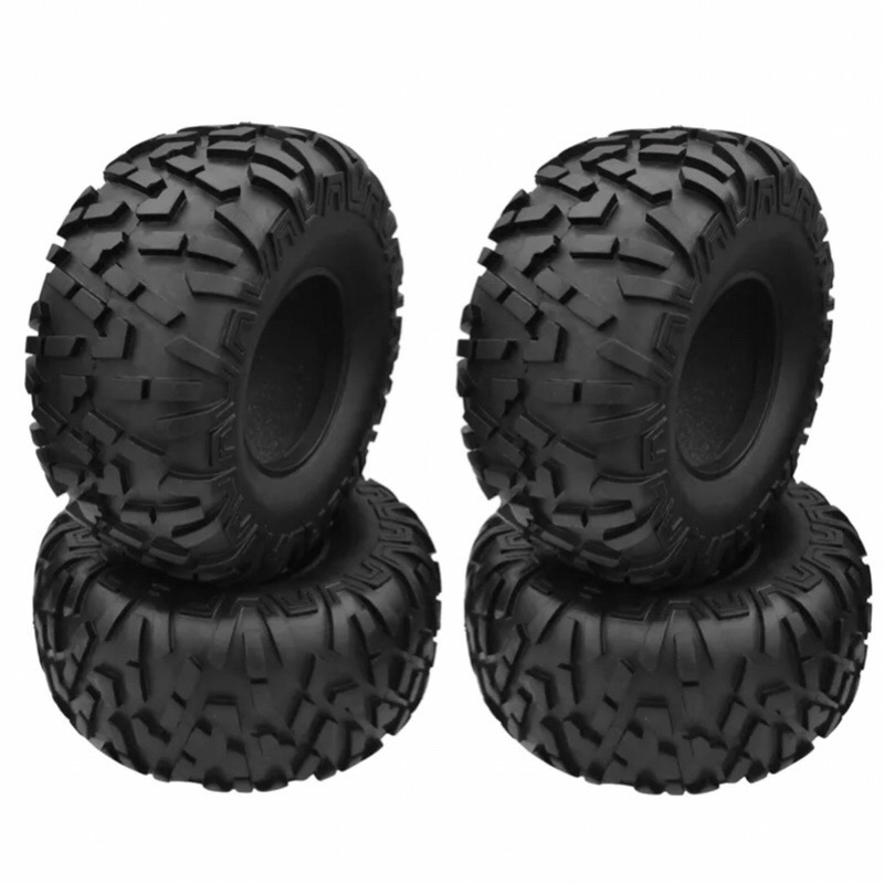 Lốp bánh xe cao su 1,9 Inch 2.2inch RC Lốp cho 1/10 RC Rock Crawler Car Axial SCX10 90046 D90 D110 Traxxas TRX4